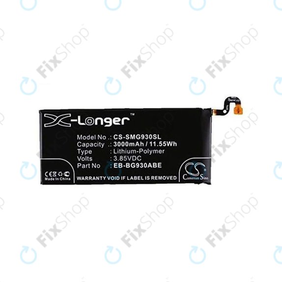 Batteria per Samsung S7 G930F, EB-BG930ABE, 3000mAh, HQ