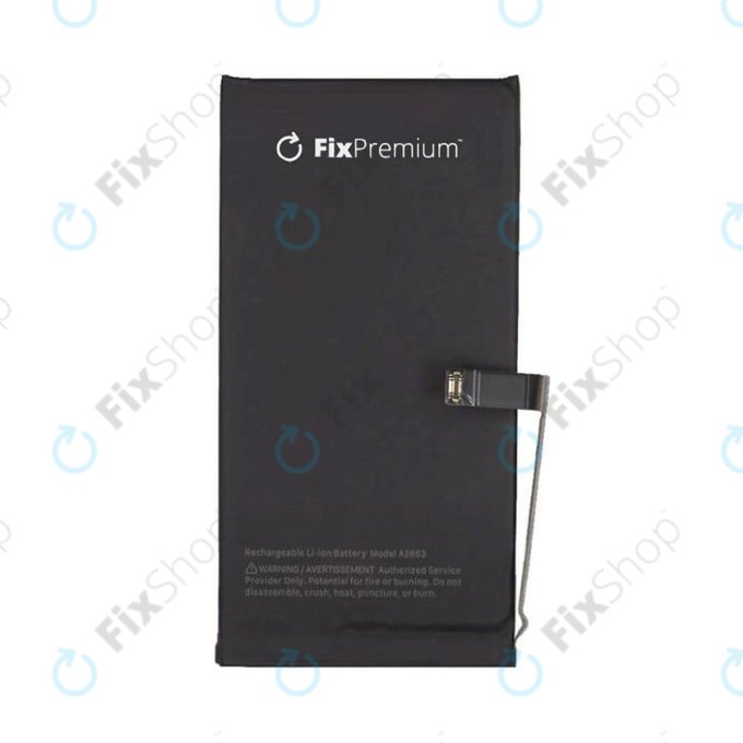 Batteria per iPhone 14, A2863, 3279mAh, FixPremium