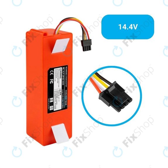 Batteria per Xiaomi RobGoldck-seriess, Mi Robot Vacuum Mop 1S, Xiaowa-seriess, BRR-2P4S-5200, Li-Ion, 5200mAh