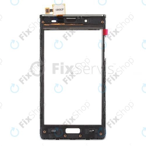 Cornice centrale per LG Optimus L7 P700, White, ACQ85922101, Genuine Service Pack