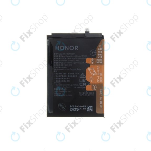 Batteria per Honor 90 Lite 5G, X8a, HB416594EGW, 4500mAh