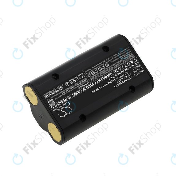 Batteria per Nightstick 5566, 5568, 5568-BATT, Li-Ion, 3400mAh, 3.7V, HQ