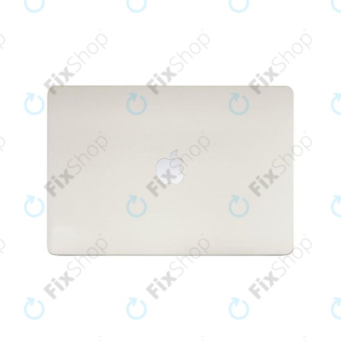Schermo LCD per MacBook Air 15", A3114 (2024), con vetro frontale e copertura, Starlight, 661-40261, Genuine Apple