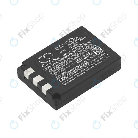 Batteria per Olympus C-765 Zoom, Camedia X-3, Li-10B, Li-Ion, 1090mAh, 3.7V, HQ