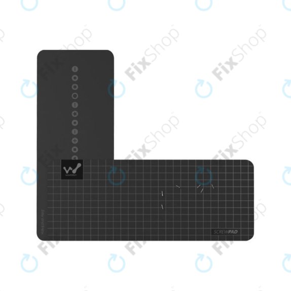 Tappetino magnetico per viti 165 x 65mm, Wowtation Screwpad SW-10