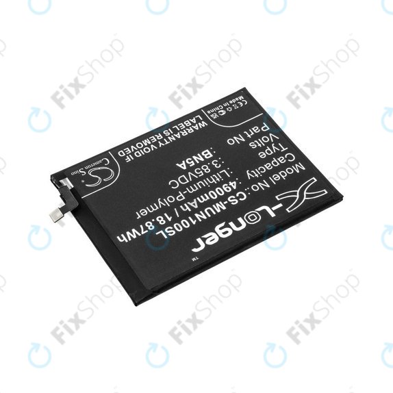 Batteria per Xiaomi Poco M3 Pro, Redmi Note 10, Note 11, 4900mAh, Li-Pol, 3.85 V, BN5A, HQ