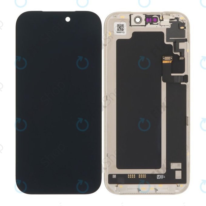 Schermo Soft OLED 120Hz per iPhone 17 Pro, Vetro touch con cornice, DIAGNOSTIC