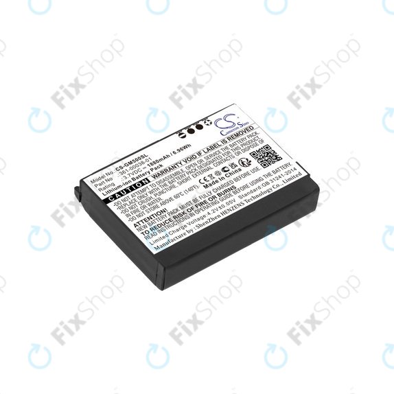 Batteria per Garmin Aera 500, 510, 550, 560, Nüvi 500, 510, 550, Zumo 220, 600, 650, 660, 660LM, 010-11143-00, 361-00038-01, 1880mAh, HQ