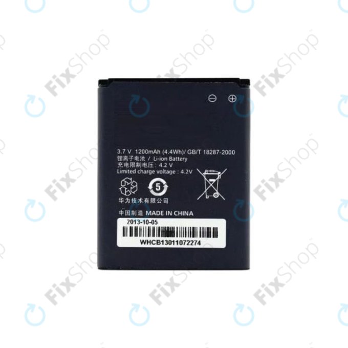Batteria per Huawei Ideos U8120, U8150, U8510, HB4J1H, 1200mAh
