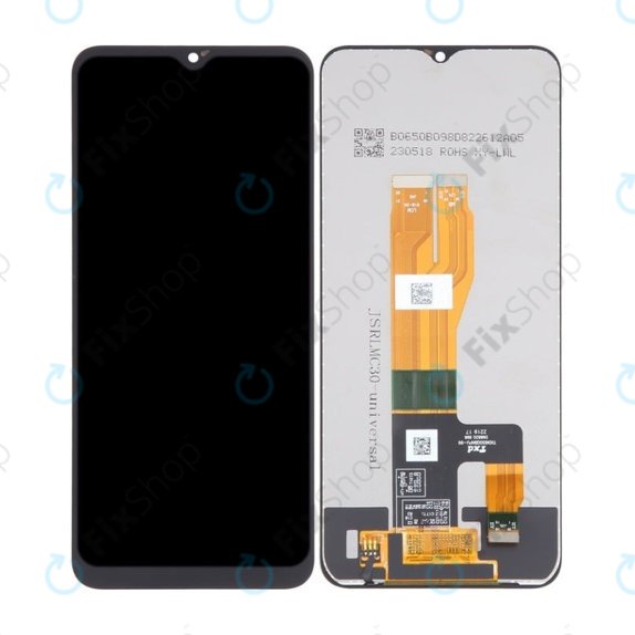 Schermo LCD per Realme C30 RMX3581, Vetro touch senza cornice
