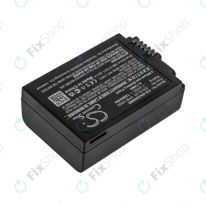 Batteria per Nikon Z50, Z50 ZFC, Z30, Z FC, EN-EL25, Li-Ion, 1280mAh, 7.6V, HQ