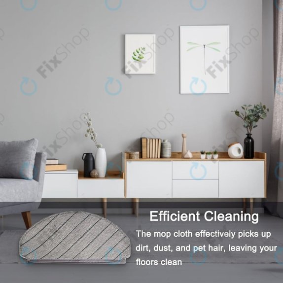 Panno lavapavimenti, 2 pz. per Ecovacs Deebot N20, N20 Plus, N20 Pro Plus