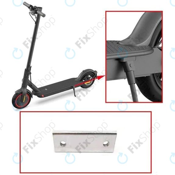 Piastra metallica con filettatura per Xiaomi Mi Electric Scooter Pro, Pro 2, C002370004400, Genuine Service Pack