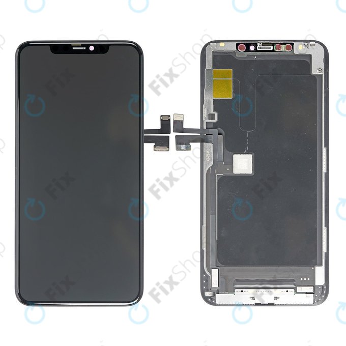 Schermo Hard OLED per iPhone 11 Pro Max, Vetro touch con cornice, FixPremium