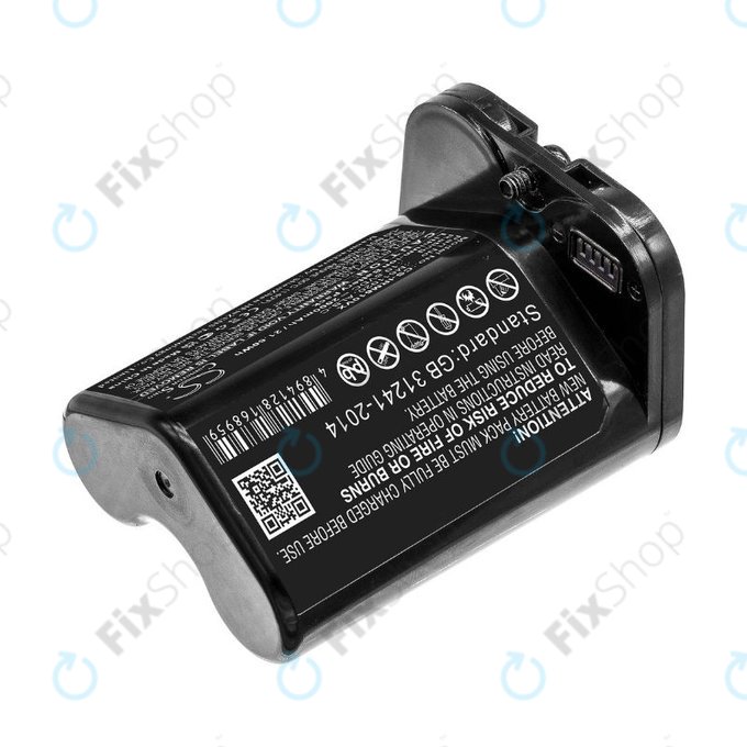 Batteria per iRobot Braava jet m6, ALB-C, M611020, Li-Ion, 2000mAh, 10.8V, HQ