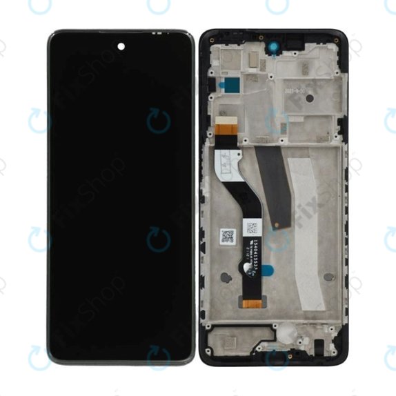 Schermo per Motorola Moto G51 XT220, Vetro touch con cornice