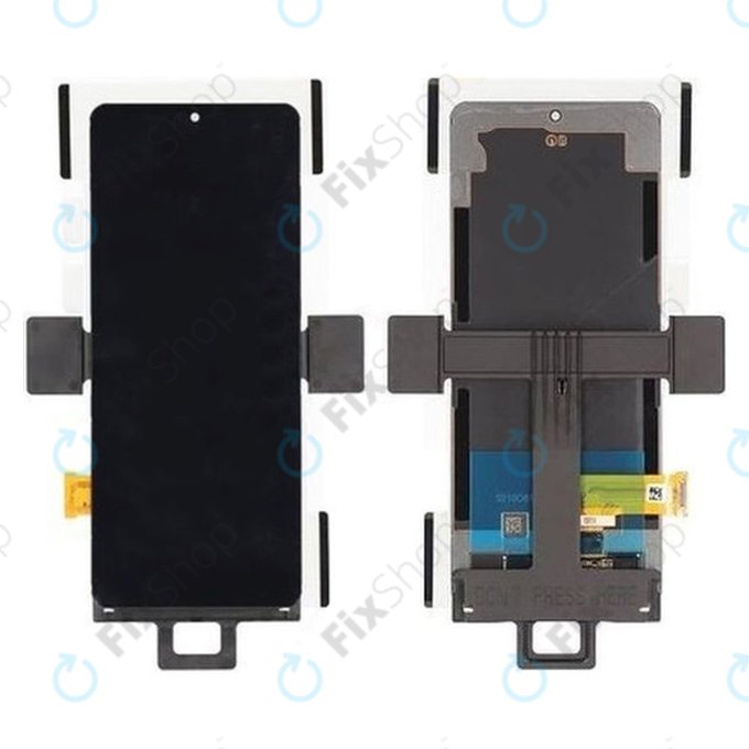 Schermo per Samsung Z Flip 3 F711B, Vetro touch senza cornice, GH96-14408A, Genuine Service Pack