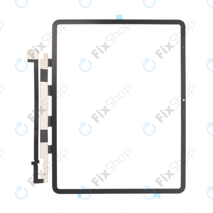 Vetro touch con adesivo per iPad Air 13 (2024), Black