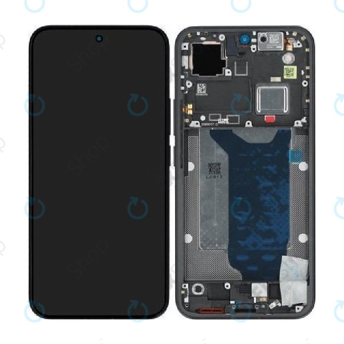 Schermo per Xiaomi 15T Pro 5G, Black, Vetro touch con cornice, 5600040O12U00, Genuine Service Pack