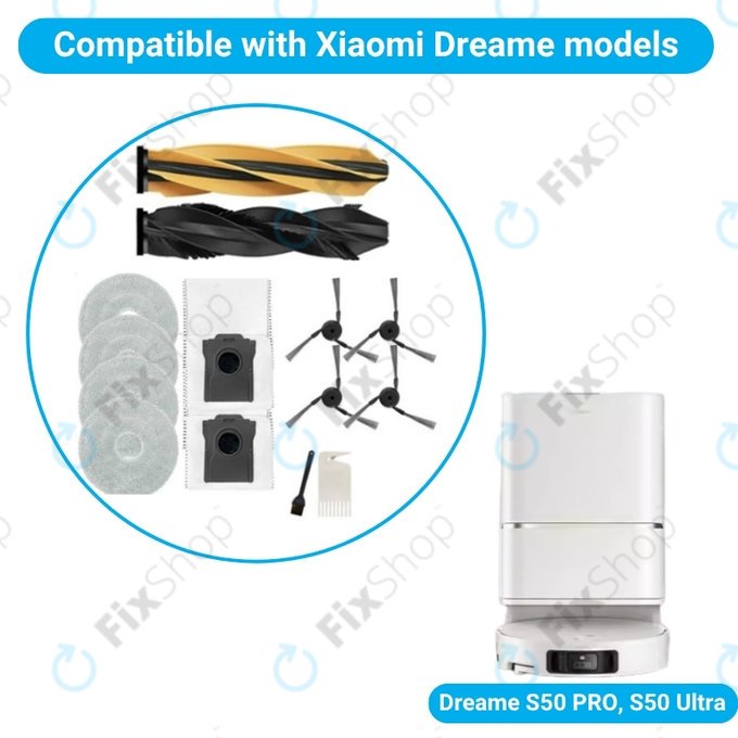 Set completo per Xiaomi Dreame S50 PRO, S50 Ultra