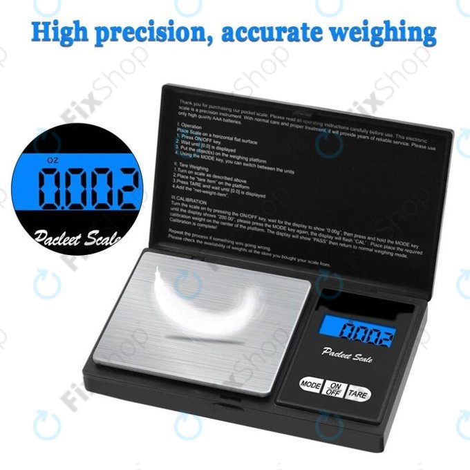 Bilancia digitale 200 g/0,01 g, TFY MX-200