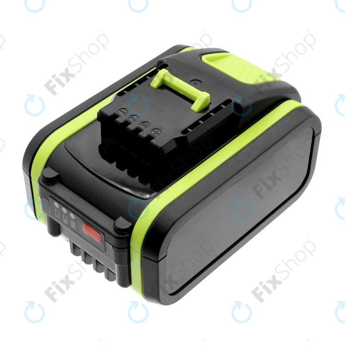 Batteria per Worx WX800.9 MAX, WX-JCR.9, WA3551.1, Li-Ion, 4950mAh, 20V, HQ