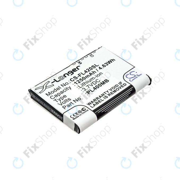Batteria per Fujitsu Siemens Loox N560, N520, N500, 420, 410, PL400MB, Li-Ion, 1250mAh, 3.7V, HQ