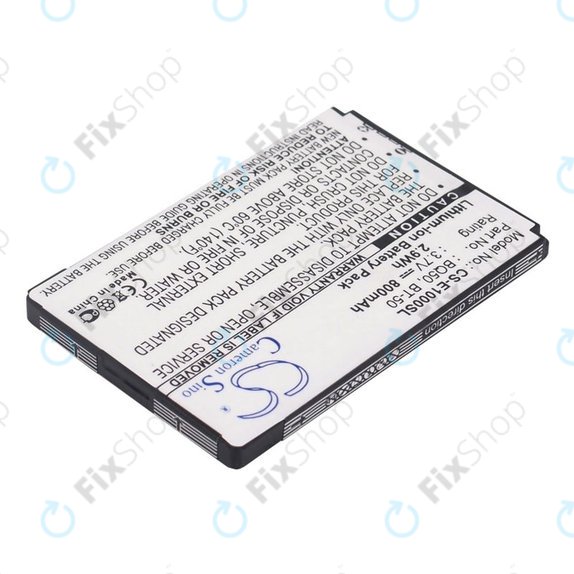 Batteria per Motorola Wilder, BQ50, Li-Ion, 3.7V, 800mAh, HQ