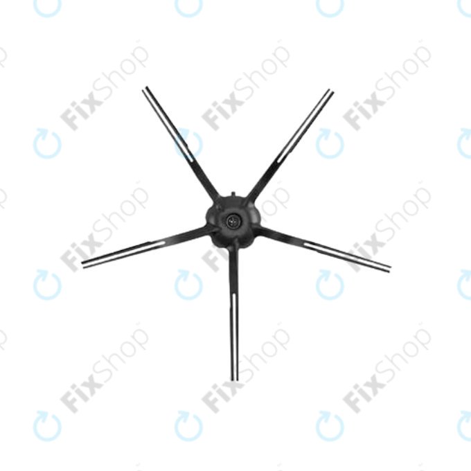 Set di ricambi per Xiaomi Roborock S7, S7 MaxV Ultra (1x spazzola principale, 2x filtro, 2x spazzola laterale - Black)
