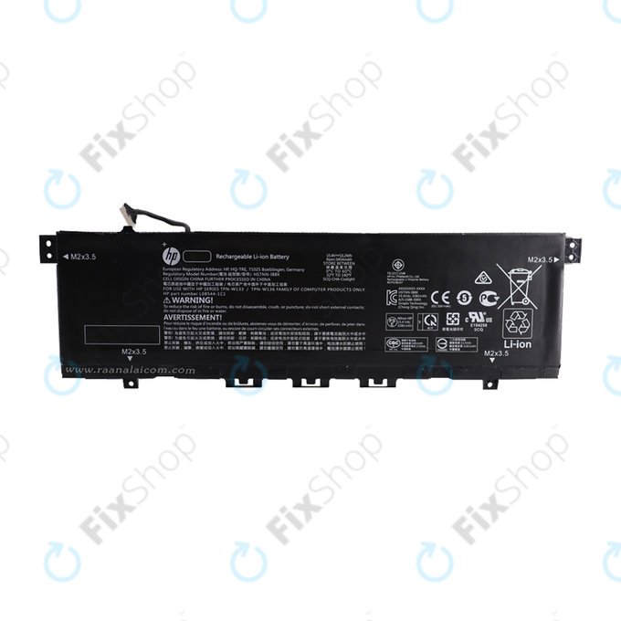 Batteria per HP Envy 13-aq0002nc, 77052484, 3300mAh, Genuine Service Pack