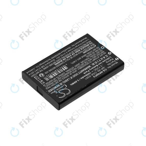 Batteria per Agfa, HP Photosmart, Toshiba Camileo, NP-60, COMA-BP1, Li-Ion, 1050mAh, 3.7V, HQ