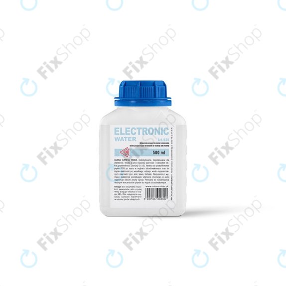 Acqua demineralizzata per elettronica, 500 ml