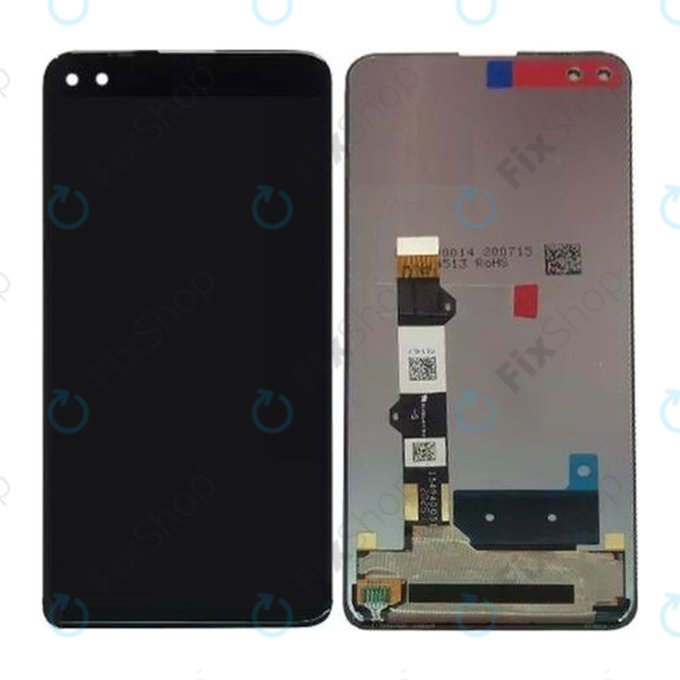 Schermo LCD per MotGoldla Moto G 5G Plus XT2075, Vetro touch senza cornice