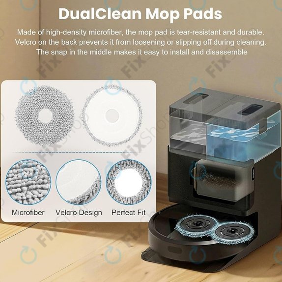 Panno lavapavimenti, 2 pz. per iRobot Roomba Plus 505, 507, 405, 4020