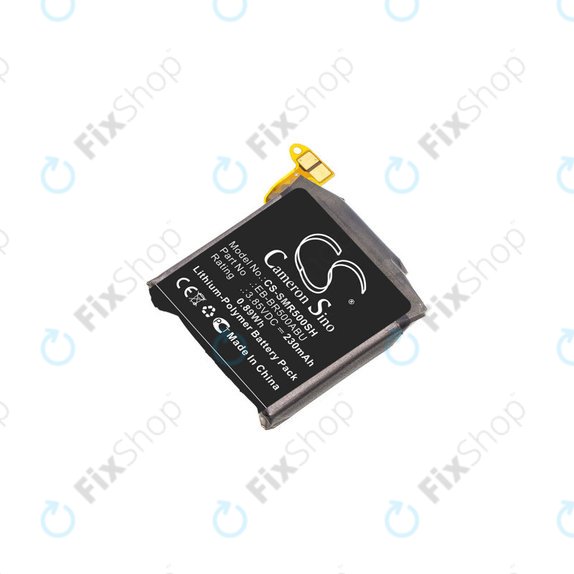Batteria per Samsung Galaxy Watch Active R500, 230mAh, Li-Pol, 3.85 V, EB-BR500ABU, HQ