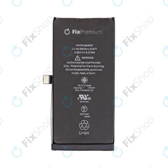 Batteria per iPhone 12 Mini, 2227mAh, DIAGNOSTIC