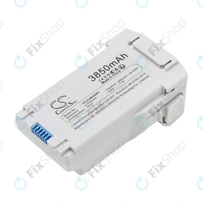 Batteria per DJI Mini 3, Mini 3 Pro, Mini 4, Mini 4 Pro, BWX162-2453-7.38, Li-Pol, 3850mAh, 7.4V, HQ