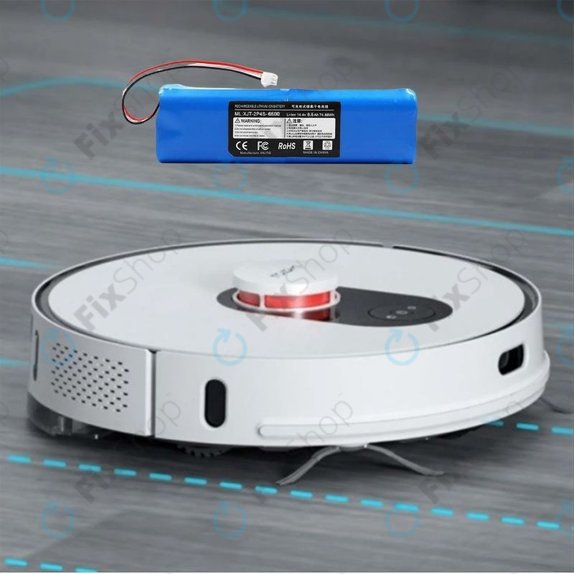 Batteria per Xiaomi Roidmi EVE Plus, Viomi, Lydsto, Proscenic, Tefal, XJT-2P4S-6800, Li-Ion, 6800mAh, 14.4V