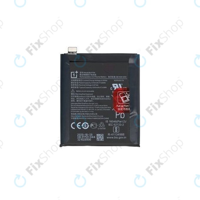 Batteria per OnePlus 8 Pro, BLP759, 1031100013, 4510mAh, Genuine Service Pack