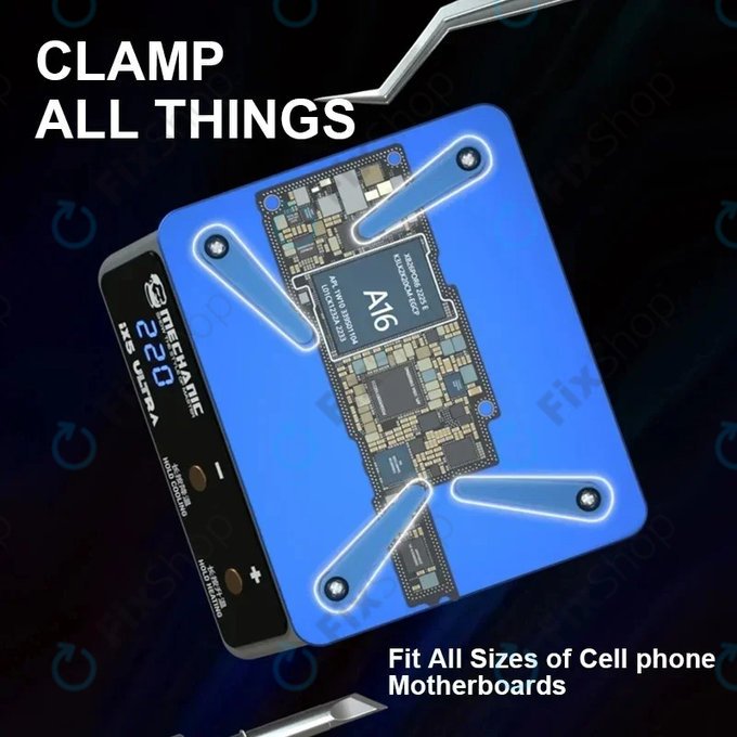 Mini riscaldatore PCB per rimozione componenti, Mechanic IX5 Ultra