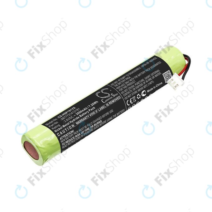 Batteria per Hurricane Spin Scrubber, Brush Cleaner Mop 8877731412181, Ni-MH, 2000mAh, 3.6V, HQ