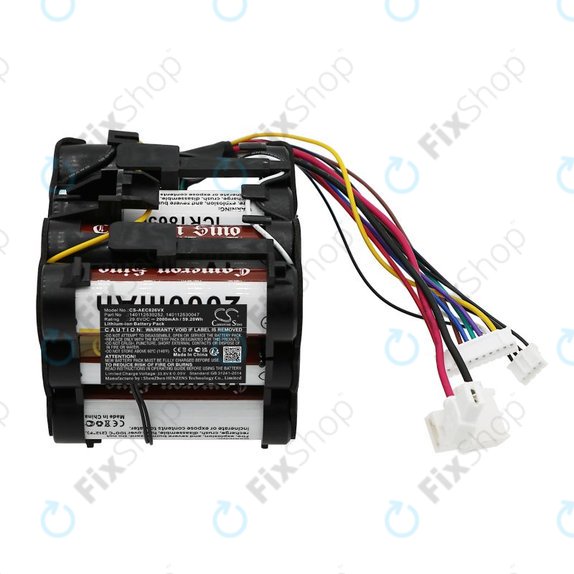 Batteria per AEG CX-8, Electrolux EUP82 140112530252, Li-Ion, 2000mAh, 29.6V, HQ