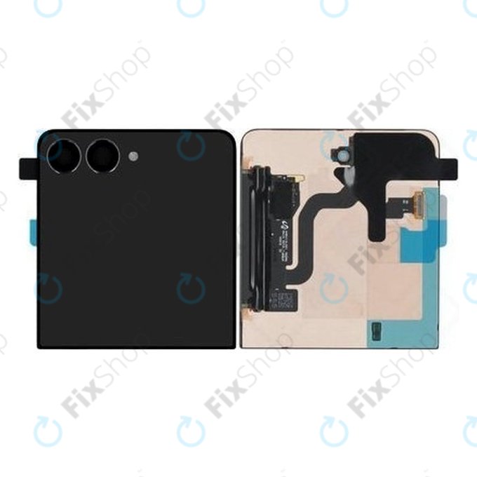 Schermo OLED per Samsung Z Flip 7 F766B, Vetro touch senza cornice, Sub