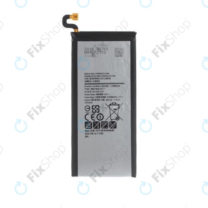 Batteria per Samsung S6 Edge Plus G928F, EB-BG928ABE, 3000mAh