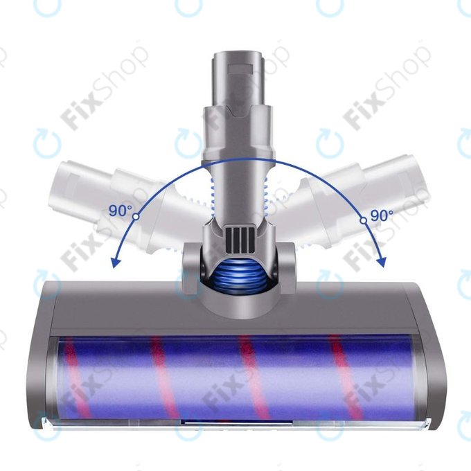 Spazzola pavimenti con luce LED per Dyson V6, seriess DC