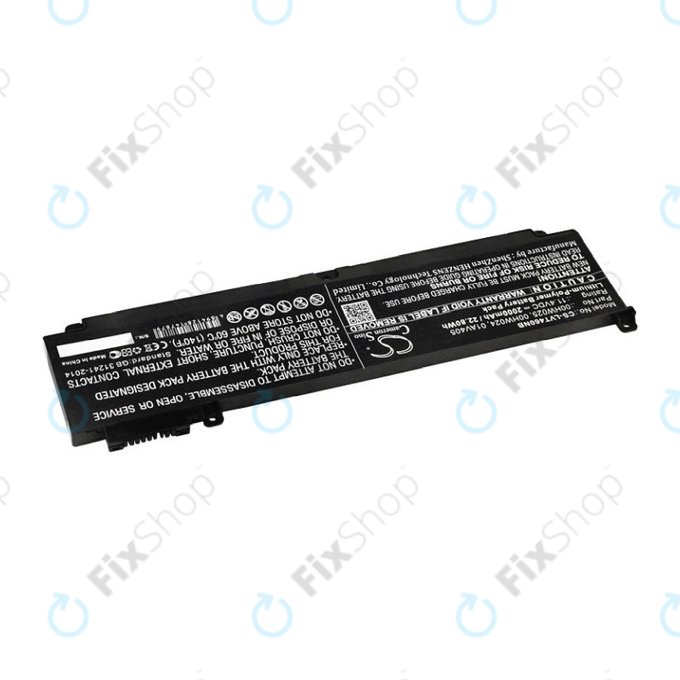 Batteria per Lenovo ThinkPad T460S, T470S, 00HW025, Li-Pol, 2000mAh, 11.4V, HQ
