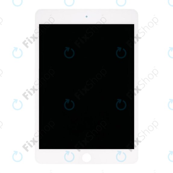 Schermo LCD per iPad Mini 5, White, Vetro touch senza cornice, Refurbished