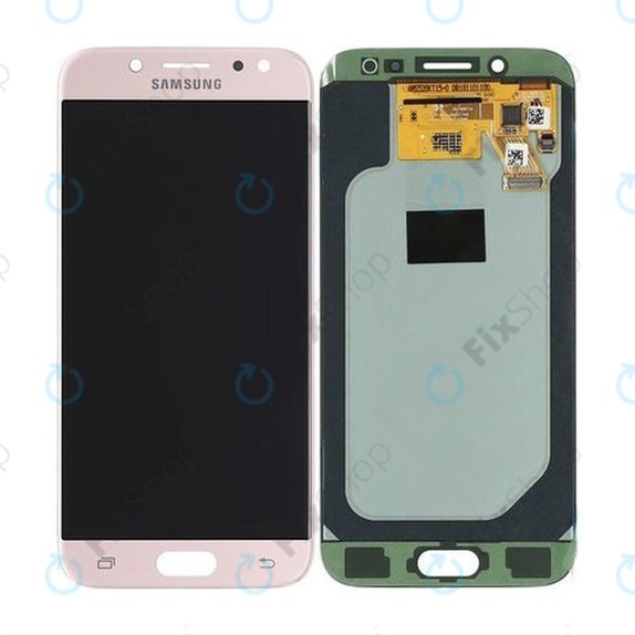 Schermo per Samsung J5 J530F (2017), Pink, Vetro touch senza cornice, GH97-20738D, GH97-20880D, Genuine Service Pack