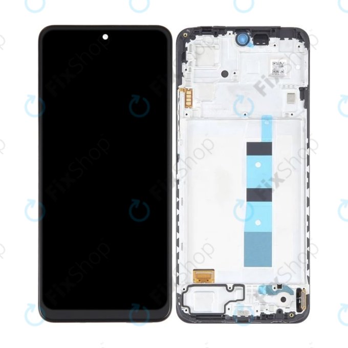 Schermo OLED per Xiaomi Redmi Note 12 23021RAAEG 23021RAA2Y, Vetro touch con cornice