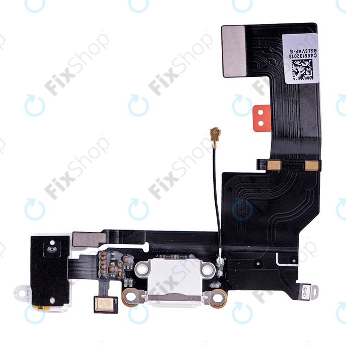 Connettore di ricarica con Cavo flex per iPhone SE, White